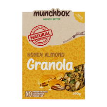 Load image into Gallery viewer, premium honey almond granola by Munchbox
