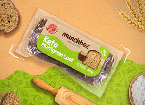 Premium nutritious keto multigrain loaf by Munchbox UAE