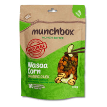 Load image into Gallery viewer, premium pack of 150g wasaa corn sharing pack by Munchbox
