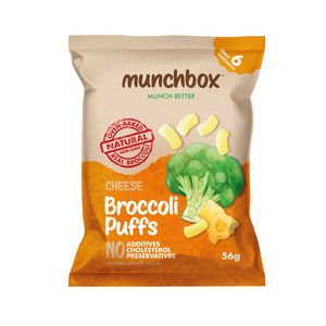 premium cheese broccoli puffs by Munchbox UAE.