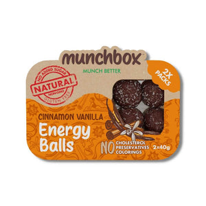 A Pack Of Cinnamon Vanilla Energy Balls By Munchbox UAE