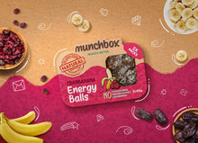 Load image into Gallery viewer, A Pack Of Cranbanana Energy Balls By Munchbox UAE
