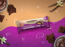 Load image into Gallery viewer, Premium Keto Chocolate Vanilla Bar By Munchbox UAE
