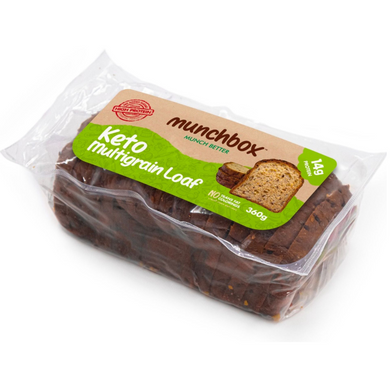 Premium nutritious keto multigrain loaf by Munchbox UAE