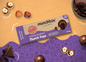 Premium Creamy Hazelnut Munch Pops By Munchbox UAE