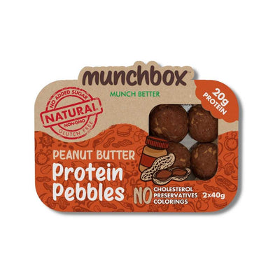 A Pack Of Peanut Butter Protein Pebbles By Munchbox UAE