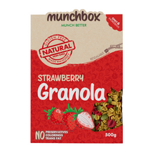 Load image into Gallery viewer, premium granola strawberry by Munchbox
