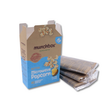 تحميل الصورة في عارض المعرض ، Premium butter microwave popcorn by Munchbox UAE.
