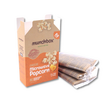 Load image into Gallery viewer, Premium Cheese microwave popcorn by Munchbox UAE.

