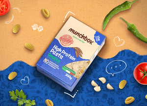 Premium high protein low carb gnocco pasta by Munchbox UAE.