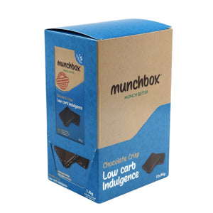 a box of Milk chocolate low carb indulgence by Munchbox UAE