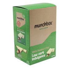 Load image into Gallery viewer, a box of premium White chocolate low carb indulgence by Munchbox UAE
