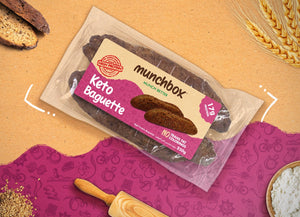 Premium nutritious keto baguette by Munchbox UAE