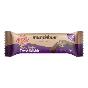 premium keto chocolate wafers by Munchbox UAE