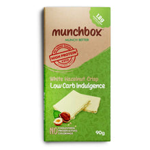 Load image into Gallery viewer, premium White chocolate low carb indulgence by Munchbox UAE
