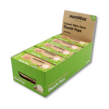 Load image into Gallery viewer, premium coconut white choco munchpops by Munchbox UAE.
