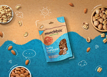 Load image into Gallery viewer, premium pack of 45g roasted nuts by Munchbox
