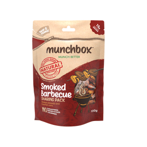 single premium pack of smoked nuts and corn by Munchbox